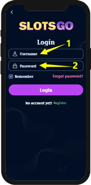 Slotsgo Login